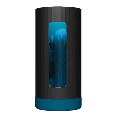 Masturbator Lelo F1S V3 XL, Aplicatie Lelo Connect, Mod Interactiv AI, Albastru