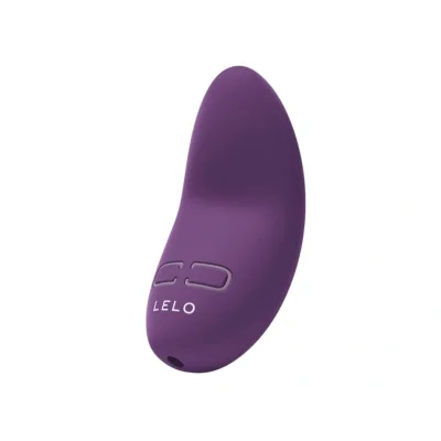 Vibrator Mini Lelo LILY 3, 10 Moduri Vibratii, Silicon, USB, Mov, 7.4 cm
