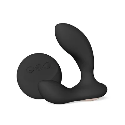 Stimulator Prostata Lelo HUGO 2, Control Lelo Connect, Remote Control, Negru