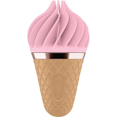 Vibrator Clitoris Sweet Treat Silicon 7 Moduri Rotatii USB Roz Satisfyer