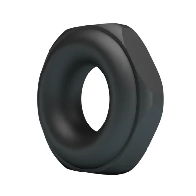 Inel de Penis Jarvius, Silicon Super Soft, Negru