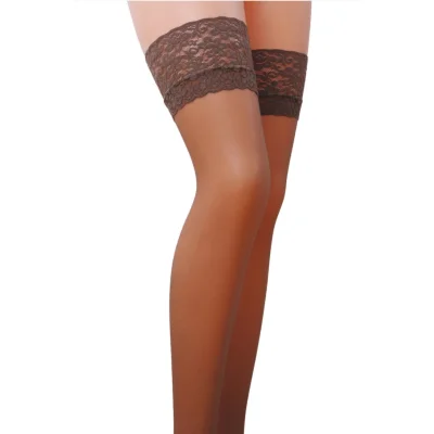 Ciorapi cu Autosustinere, 17 DEN, Bronzo, XS/S