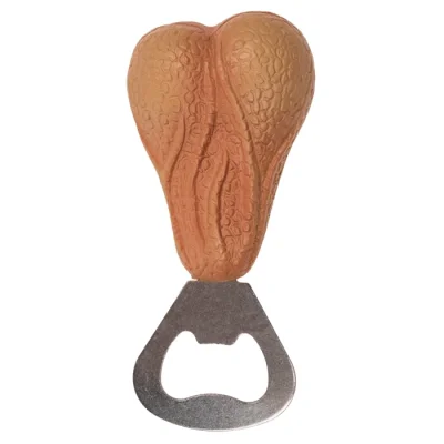 Deschizator Metalic de Sticle, Forma Testicule, 9 cm