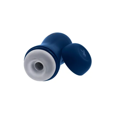 Masturbator Playboy Gusto, 12 Moduri Vibratii, 6 Moduri Suctiune, TPE, 21.6 cm