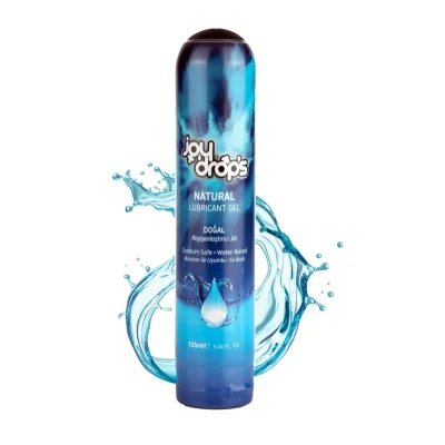 Lubrifiant JoyDrops Natural, pe Baza de Apa, 125 ml