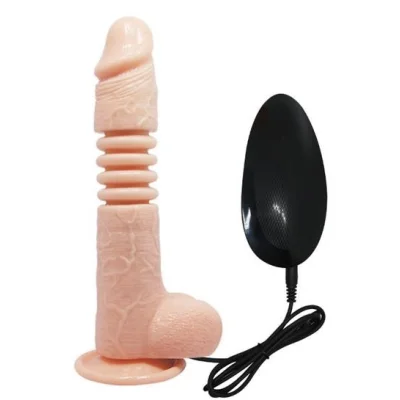 Vibrator Realist Thunder Up 22cm Natural