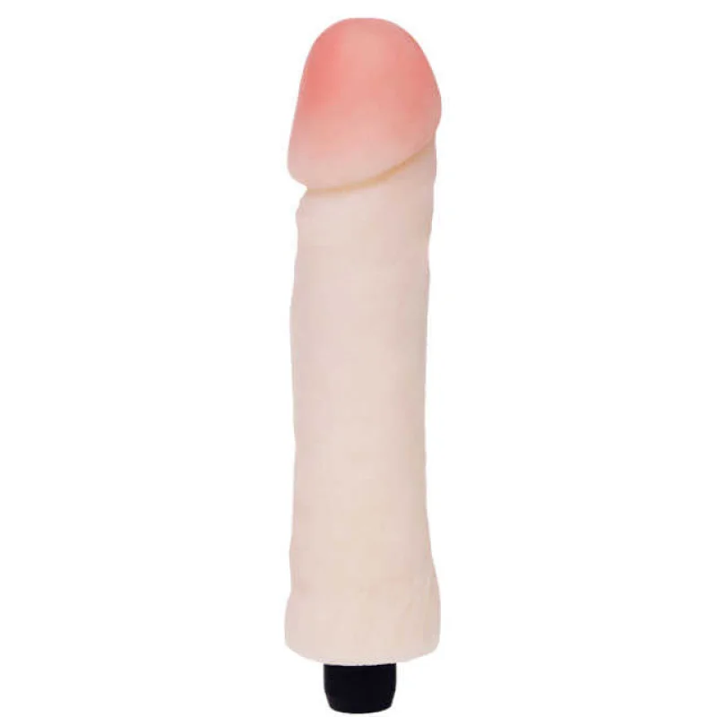 Vibrator Realist Cyberskin Big Vibe Love Companion Natural 26 cm