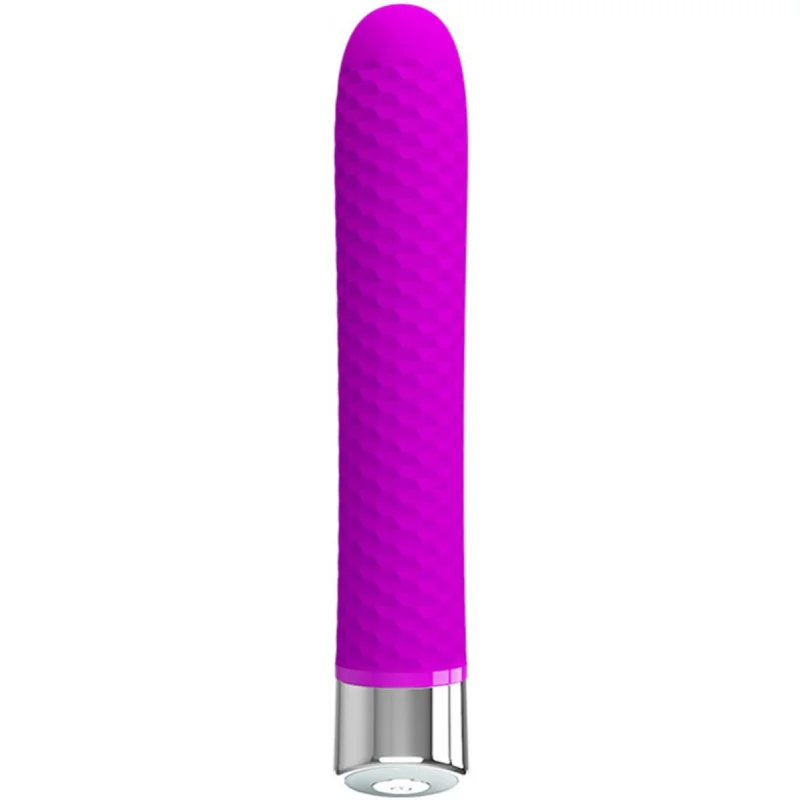 Vibrator Pretty Love Reginald, 12 Moduri Vibratii, Silicon, Mov, 16.7 cm