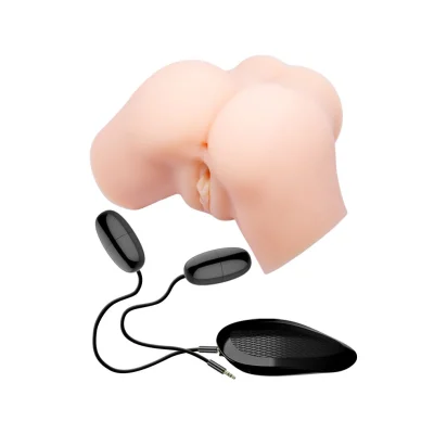 Masturbator Samantha Pussy&Ass, Multispeed, TPR, Autolubrifiant, Natural, 2 kg