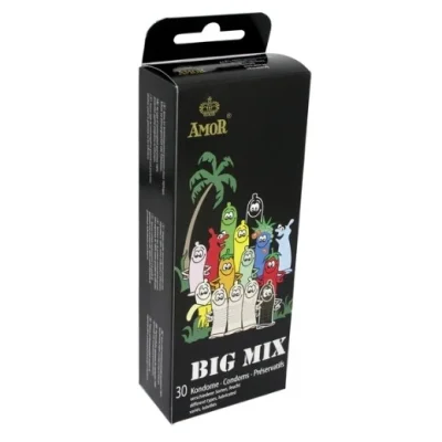 Set 30 Prezervative Big Mix, Latex