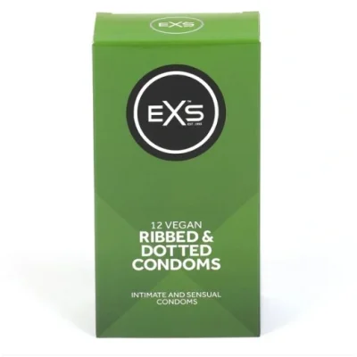 Set 12 Prezervative cu Striatii, Latex