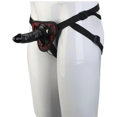 Strap-on Negru Blaze Deluxe