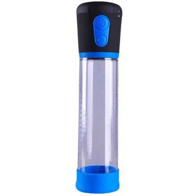 Pompa Electrica Pentru Marirea Penisului 3 Moduri Presiune Automatic Vacuum Pro Albastru