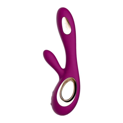 Vibrator Rabbit Lelo SORAYA Wave Deep Rose