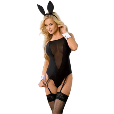 Costumatie Sexy Iepuras S/M 6 piese