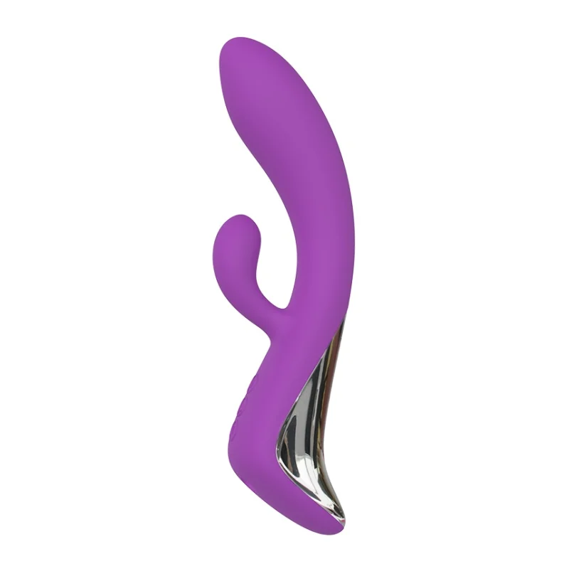 Vibrator Rabbit Luxe Wave&Vibrations, Silicon, Mov, USB, Mokko Toys
