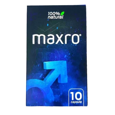 10 capsule Maxro pentru Erectie, Libido, Performanta Sexuala