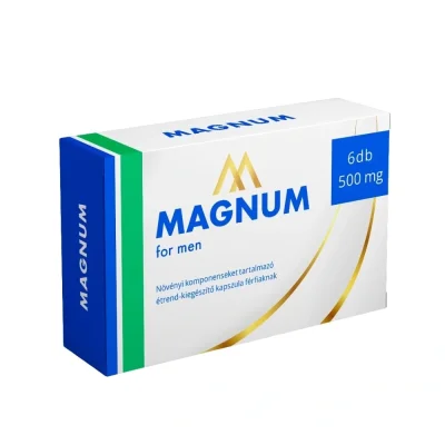 6 Capsule MAGNUM pentru Barbati, Erectii Puternice, Libido Crescut