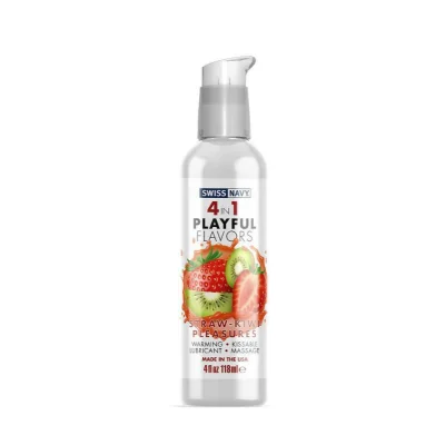 Lubrifiant Playful 4 in 1 Aroma Capsuni-Kiwi 118ml