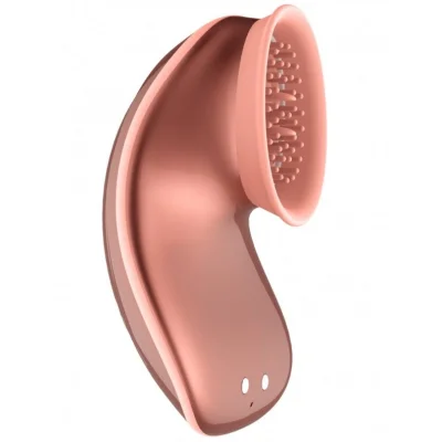 Stimulator Twitch Hands Free, Suction&Vibration, USB, Rose