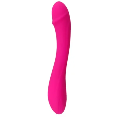 Vibrator Chanel, 10 Moduri Vibratii, Silicon, USB Magnetic, Roz, 21.5 cm, Guilty Toys